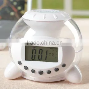 Office&school Promotional Item Gift 7 Color Light Alarm Clock With Nature Sound thumbnail-1