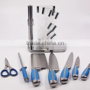 New Design Complete Royal 5 Pcs Kitchen Knife Set With Rack thumbnail-4