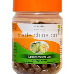 Organic Garcinia Capsules - 650mg thumbnail-1