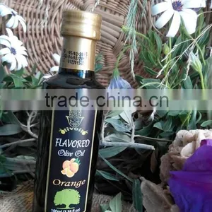 Orange Infused Olive Oil. Premium Quality Olive Oil With ISO9001 Certification. Glass Bottle 250 Ml. thumbnail-1