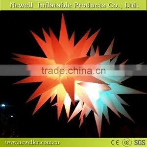 Hot Selling Giant Inflatable Star With Good Quality For Hotel Decoration thumbnail-4