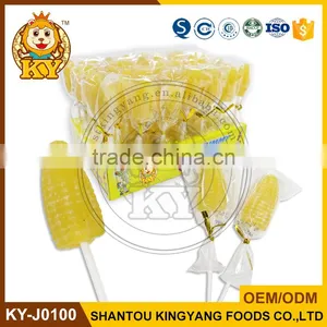 Delicious Candy Corn Gummy Soft Lollipop thumbnail-1