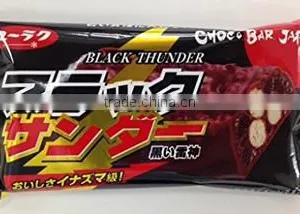 Japan Chocolate Snack Black Thuder Popular Okashi thumbnail-1