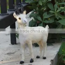 Small Size Plush Plastic Goat Toy thumbnail-4