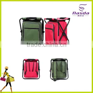 Extra Large Folding Insulated Cool Carry Cooler Bag With Stand thumbnail-2