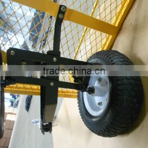 4 Wheel Metal Tool Cart / Steel Mesh Trolley TC4205E thumbnail-3