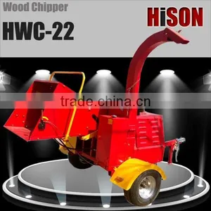 Diesel Engine Wood Chipper for Sale HWC-22 thumbnail-1