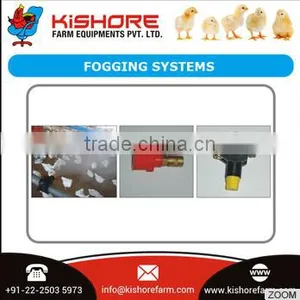 High Quality High Pressure Poultry Fog Cooling System thumbnail-1