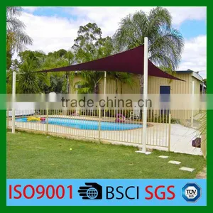 HDPE With UV Protection Outdoor Triangle Sun Shade Sail thumbnail-1
