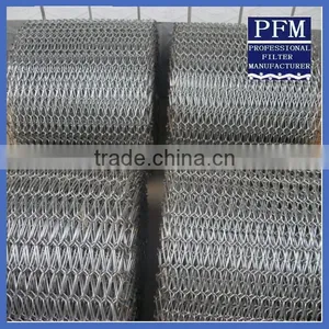 Stainless Steel Eyelink/ Chain Wire Ring Conveyor Wire Mesh Belts thumbnail-2