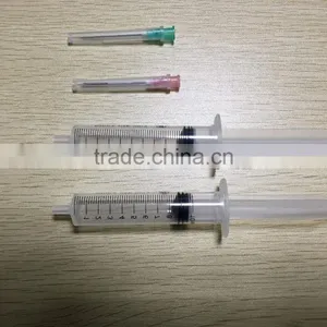 10ml Luer Slip or Luer Lock Disposable Syringe 3-parts Syringe thumbnail-1