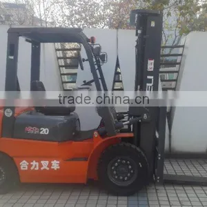 China Top1 Forklift Brand 2ton 4 Wheel Counterbalance Diesel Forklift Truck thumbnail-5