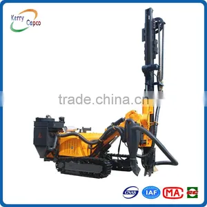 KGH8 High Pressure Crawler Mounted Eco Pneumatic Surface DTH Drilling Rig thumbnail-1