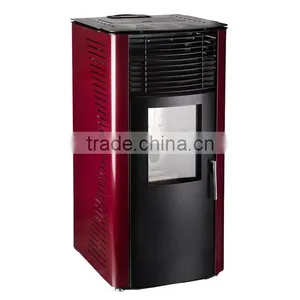 Automatic Esign Wood Pellet Burner Biomass Stoves 10kw on Sale High Efficient thumbnail-1