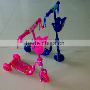 Lower Price Mini Folding Three Wheels Child Scooter thumbnail-1