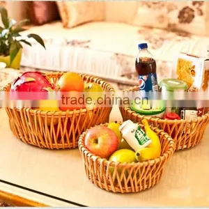 Wholesale l Willow Fruit Basket thumbnail-1