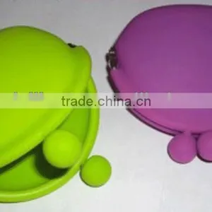 Colourful Luminous LED Small Silicone Cosmetic Bag Mirror thumbnail-1