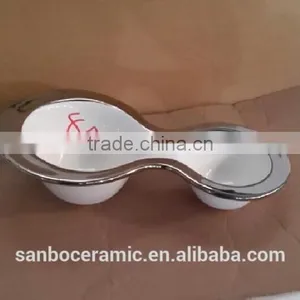 Stocklot Silver Vase Ceramic, Stoneware Plate , Bowl Home Decoration thumbnail-6