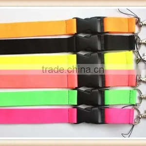 12 Pcs Fashion Fluorescent Color Lanyard for MP3/4 Cell Phone Key Chain Lanyard thumbnail-3