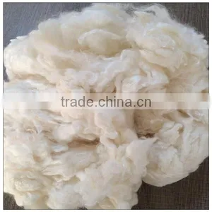 Flame Retardant Feature and Raw White Viscose Rayon Staple Fiber 1.2D*38mm thumbnail-3