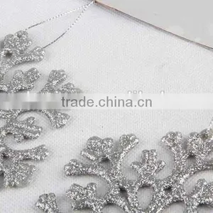 2PC Christmas Decoration Snowflake Pendant thumbnail-4
