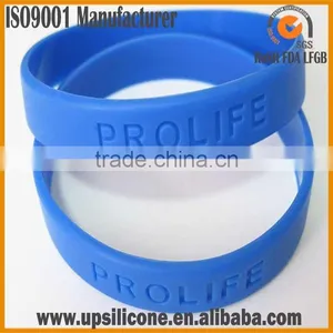 Printing Logo Silicone Wristband Printed Silicone Slap Wristband Silicone Printing Wristband thumbnail-2