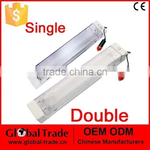 2*8W Fluorescent Strip Light .Fluorescent Camper Vehicle Interior Strip Light Lamp.C0016 thumbnail-1