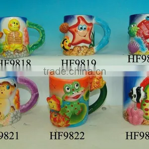 Ceramic Cartoon Beer Mug With Cute Animal thumbnail-1