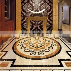 Luxury Gloss Polished Surface Imperial Gold Natural Marble Big Slab and Tile for Flooring BF12-04064a thumbnail-4