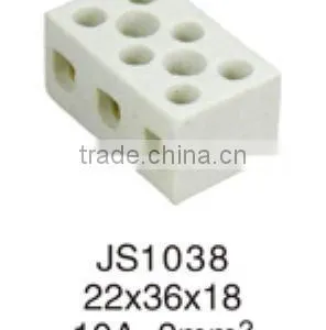 3 Pin Electrical Wire Ceramic Connectors Terminal Block thumbnail-2