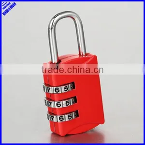 3 Digit Combination Mini Color Padlock thumbnail-1