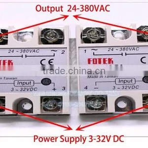 Solid State Relay SSR-40DA 40A /250V 3-32VDC Simplex Solid State Relay (DC Control AC) thumbnail-3