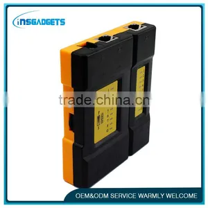 Cable Tester Yellow Black RJ45 RJ11 thumbnail-2