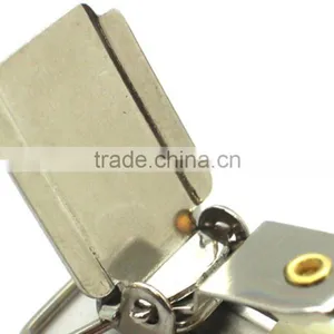 Fashion High Quality Metal Suspender Clip With Plastic Teeth Inside for Garment thumbnail-3