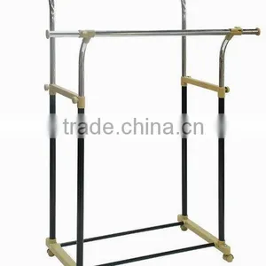 Modern Movable Adjustable Metal Clothes Drying Rack Stand thumbnail-1