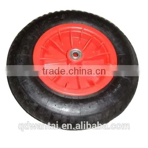 Plastic Rim Pneumatic Trolley Used Wheel 4.80/4.00-8 thumbnail-1