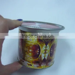 Fancy Seamless Wax Box, Candle Tin thumbnail-1
