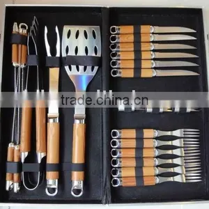 25pcs SS Handle Bbq Set in Alu Case thumbnail-1