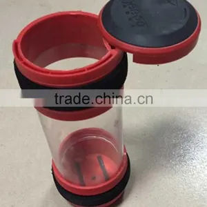 Medical Dispensing Clear Plastic Tube and Plastic Pot thumbnail-1