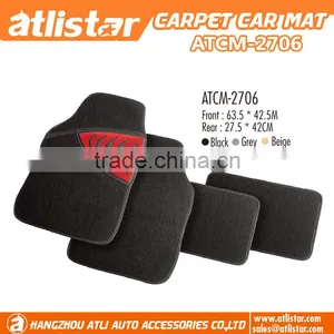 Premium Carpet Car Mats Printing Logo Pvc Car Floor Mat thumbnail-1