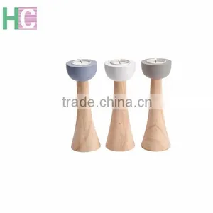 2016 New Design Customized Wooden Candle Holder for Sale thumbnail-1