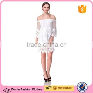 2017Guangzhou Domin Factory Latest Ladies Beautiful Fashion Dress thumbnail-1