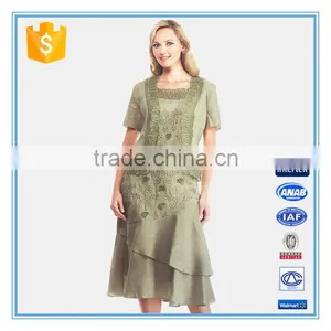 Ladies Office Wear and Church Suit Formal Suit Organza Embroidery Design Special Cutwork thumbnail-1