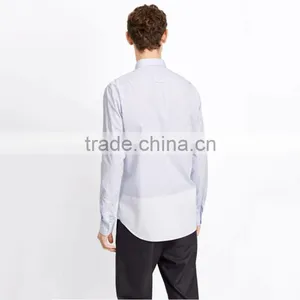 OEM Manufacturer 100%polyester Woven Casual Shirts for Men Italian thumbnail-2