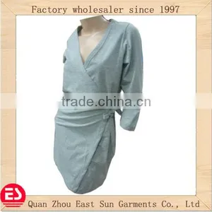 Grey Cotton Sleepwear For Women thumbnail-1