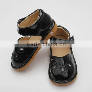 New Spring Hotcakes Style PU Leather Cheap Baby Sound Shoe thumbnail-4