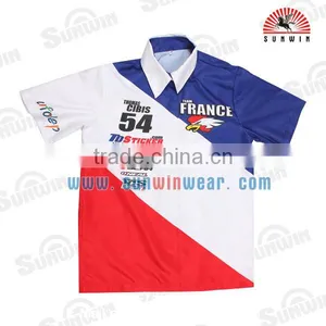 Custom Blank Motorcycling Jerseys / Motocycle Uniform With Sublimation Printing thumbnail-1