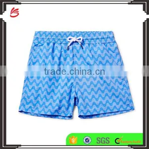 Custmize Your Own Design Drawstring Waistband Slim-fit Short-length Printed Men Swimming Short thumbnail-1
