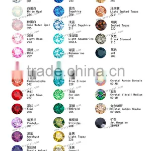 Crystal Sapphire206AB High Quality Hot Fix Drill, Hot Fix Diamond ,hot Fix Stones, thumbnail-5