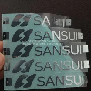 Custom 3d Letters Nickel Metal Electroform Adhesive Stickers thumbnail-4